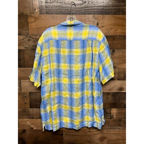 Tommy Bahama Men's Short Sleeve Button Up Size Large *100% Linen* - Picture 4 of 4